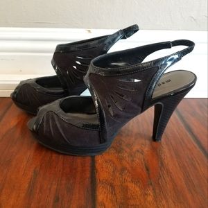 Black Suede Aerosoles Heels